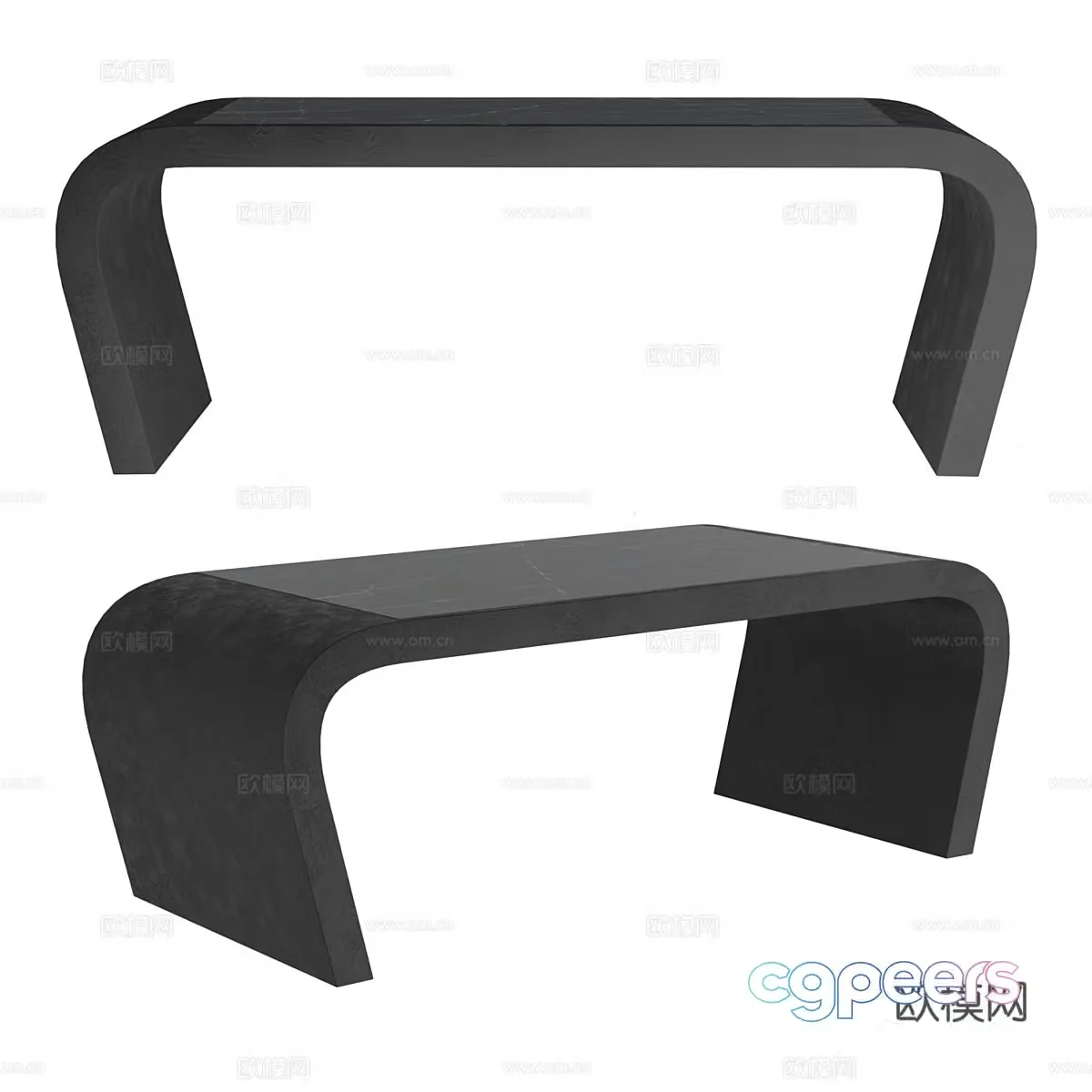 New Chinese tea table 3D model