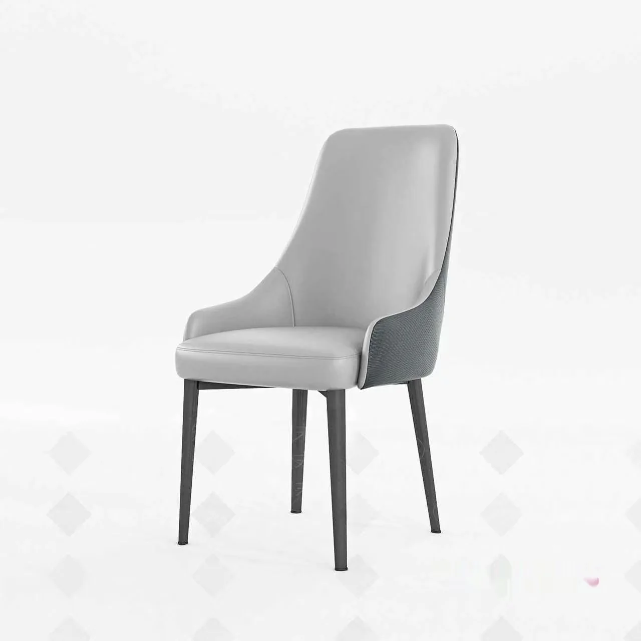 White Leather Chair 3D Model – 12935 – VRAY Render