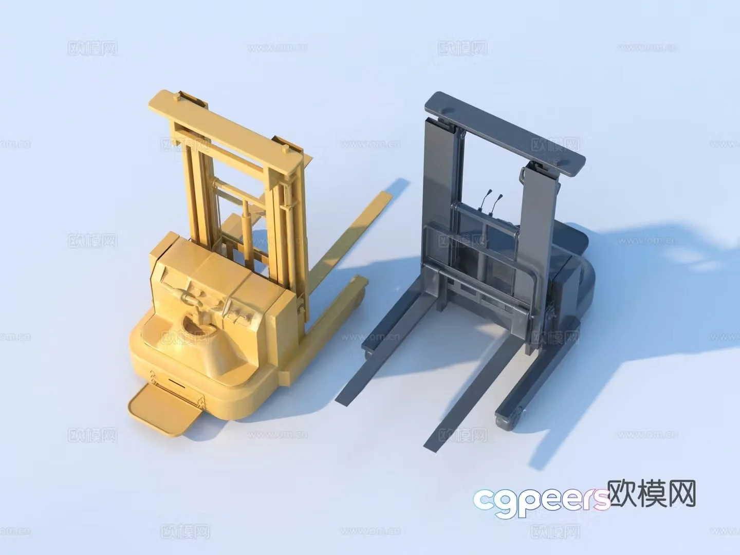 Forklift Pallet Truck Pallet Truck 3D Model