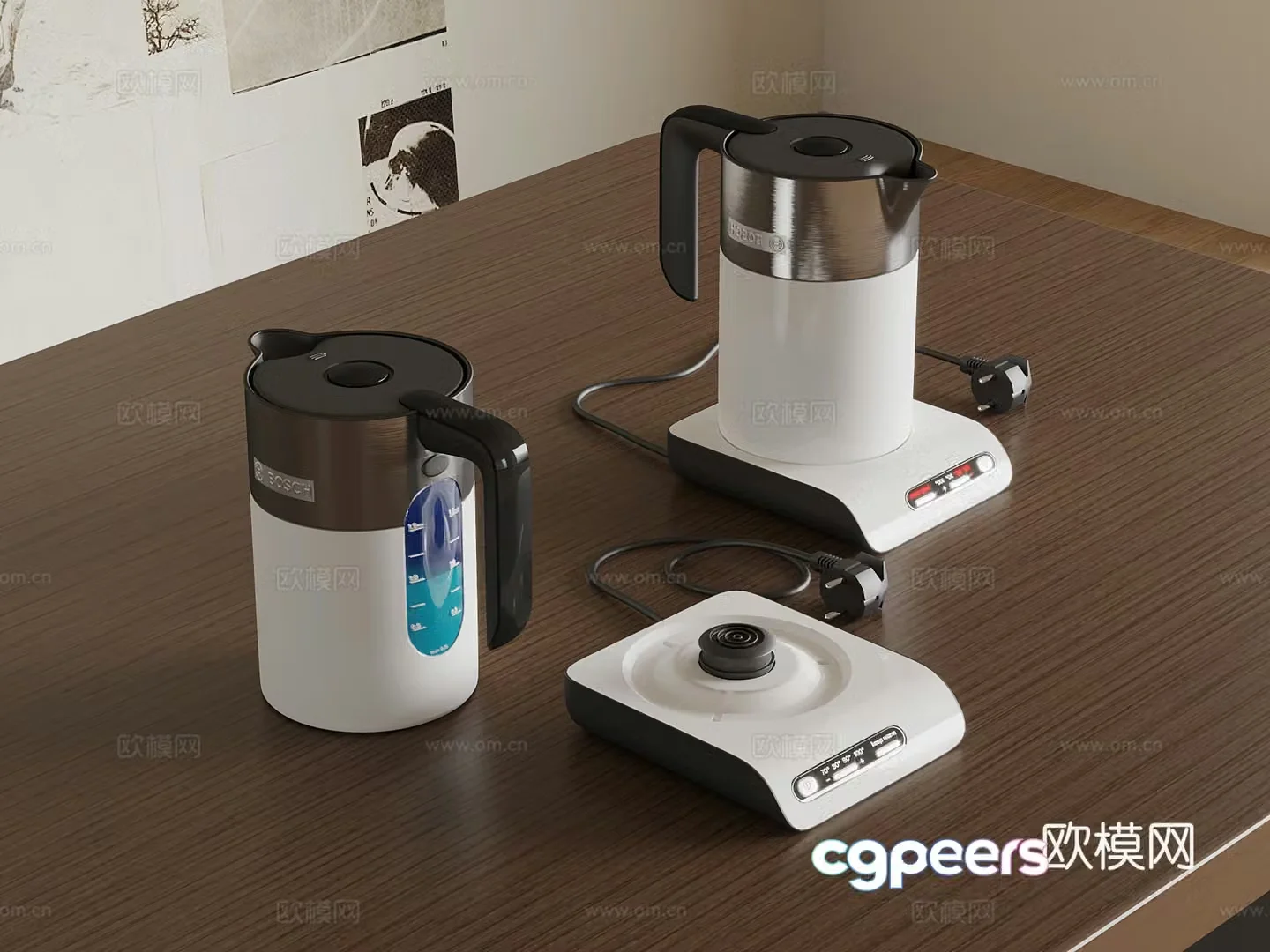 Other electrical appliances Modern kettle Electric kettle Electric kettle Electric kettle 3D model