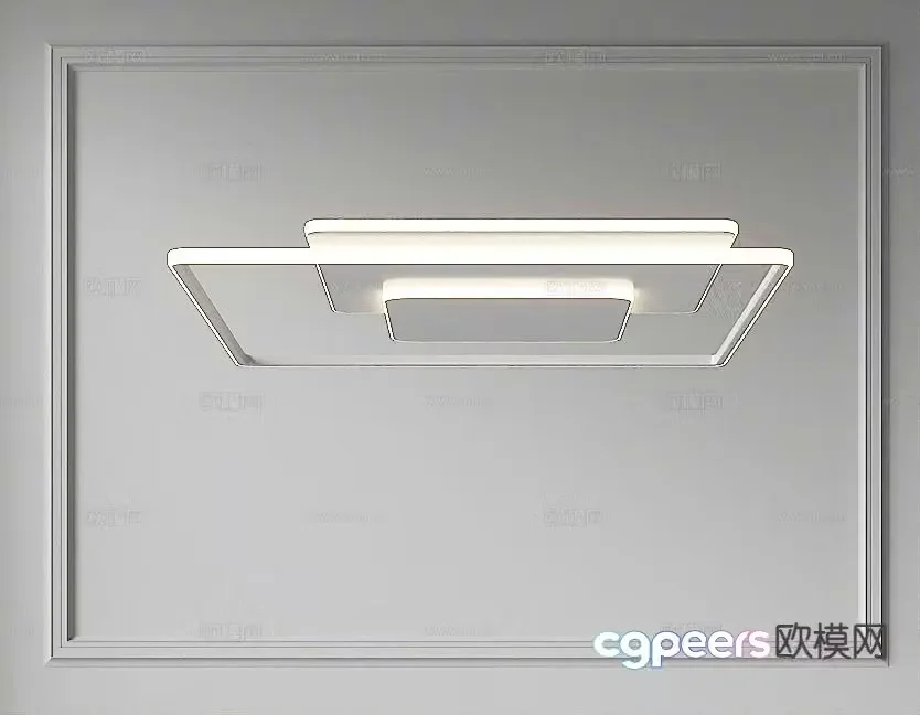 Modern ceiling lamp bedroom ceiling lamp 3d model