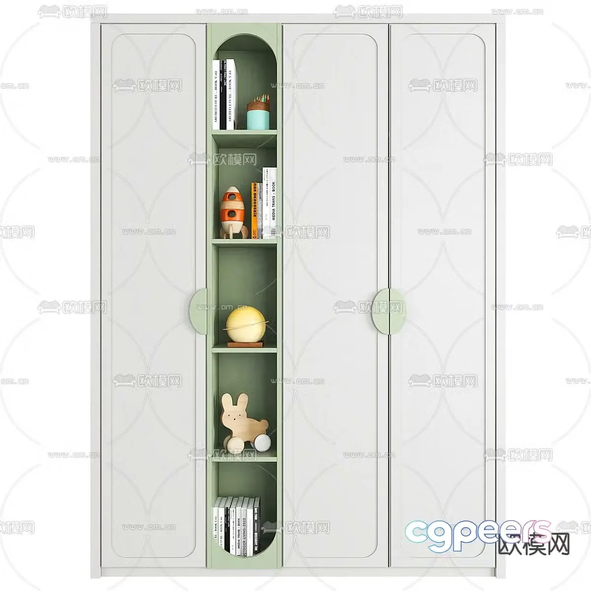 Children’s wardrobe 3d model