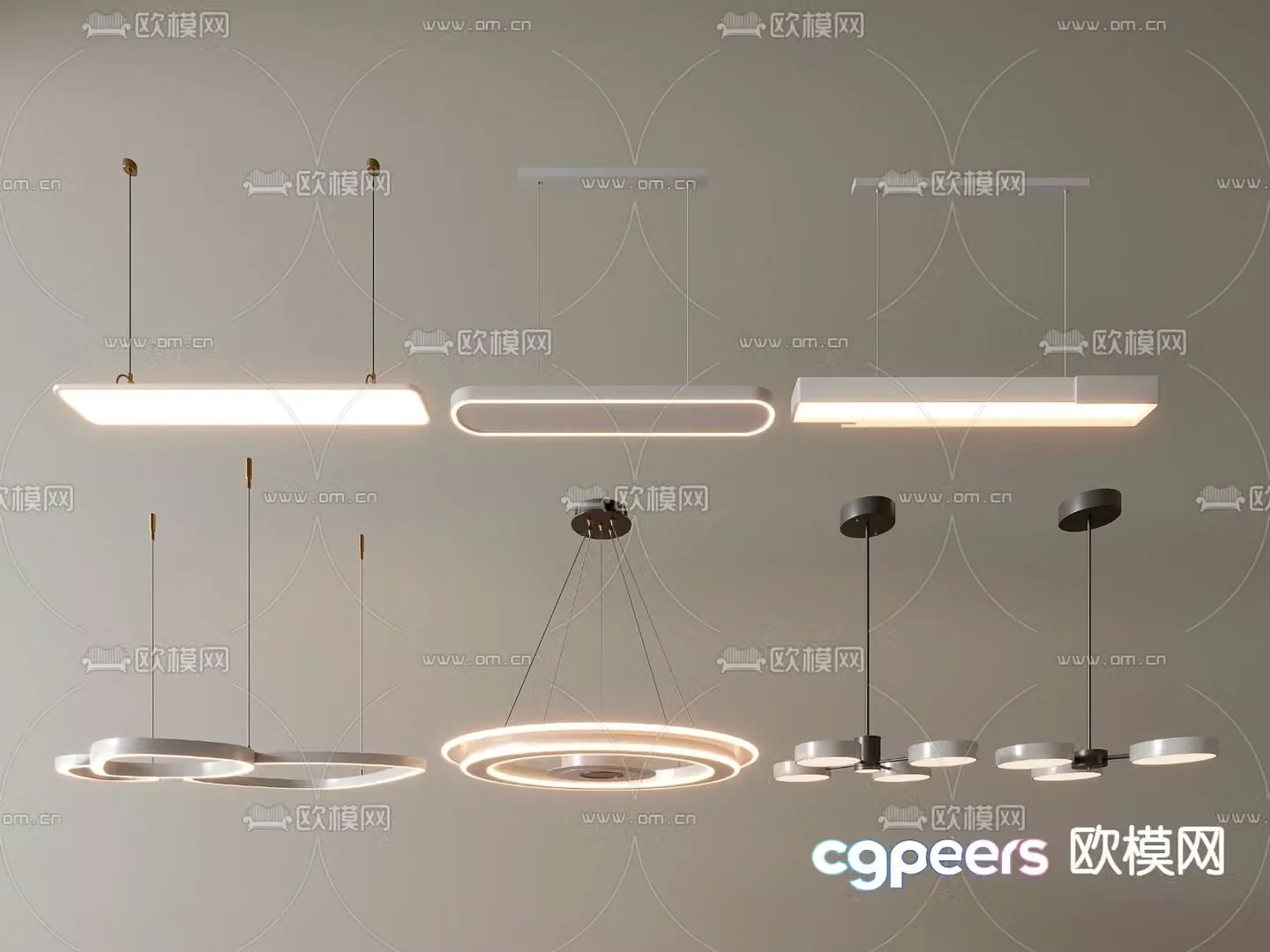 Modern Chandelier Art Chandelier Decorative Chandelier 3d Model