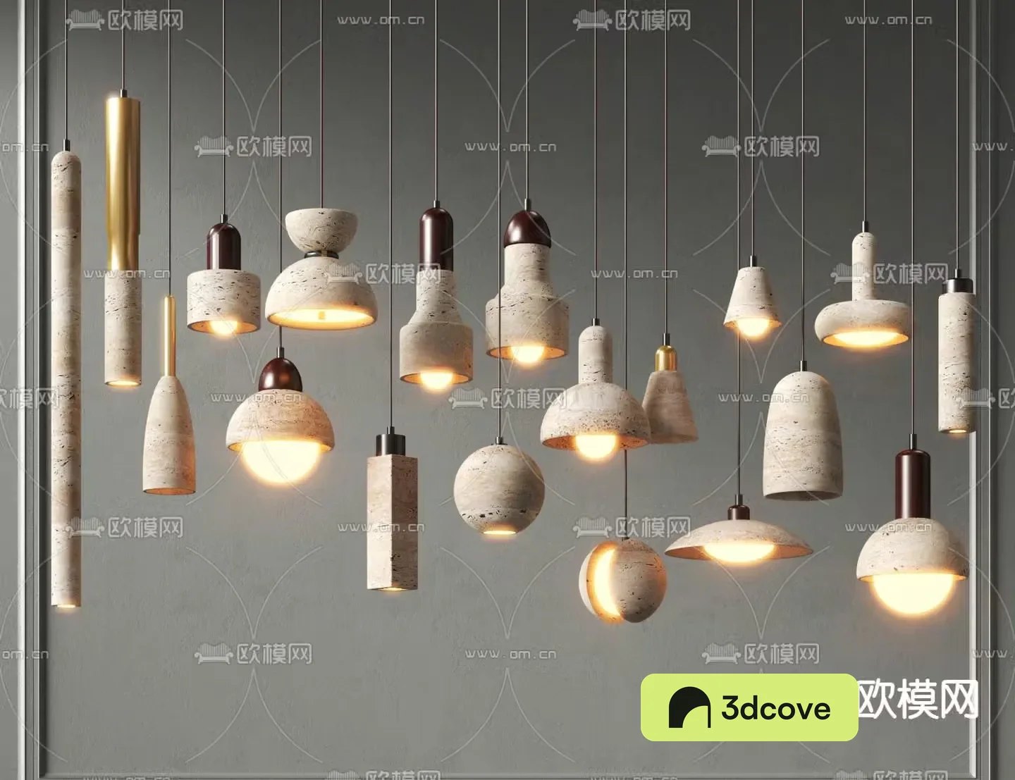 Simple chandelier