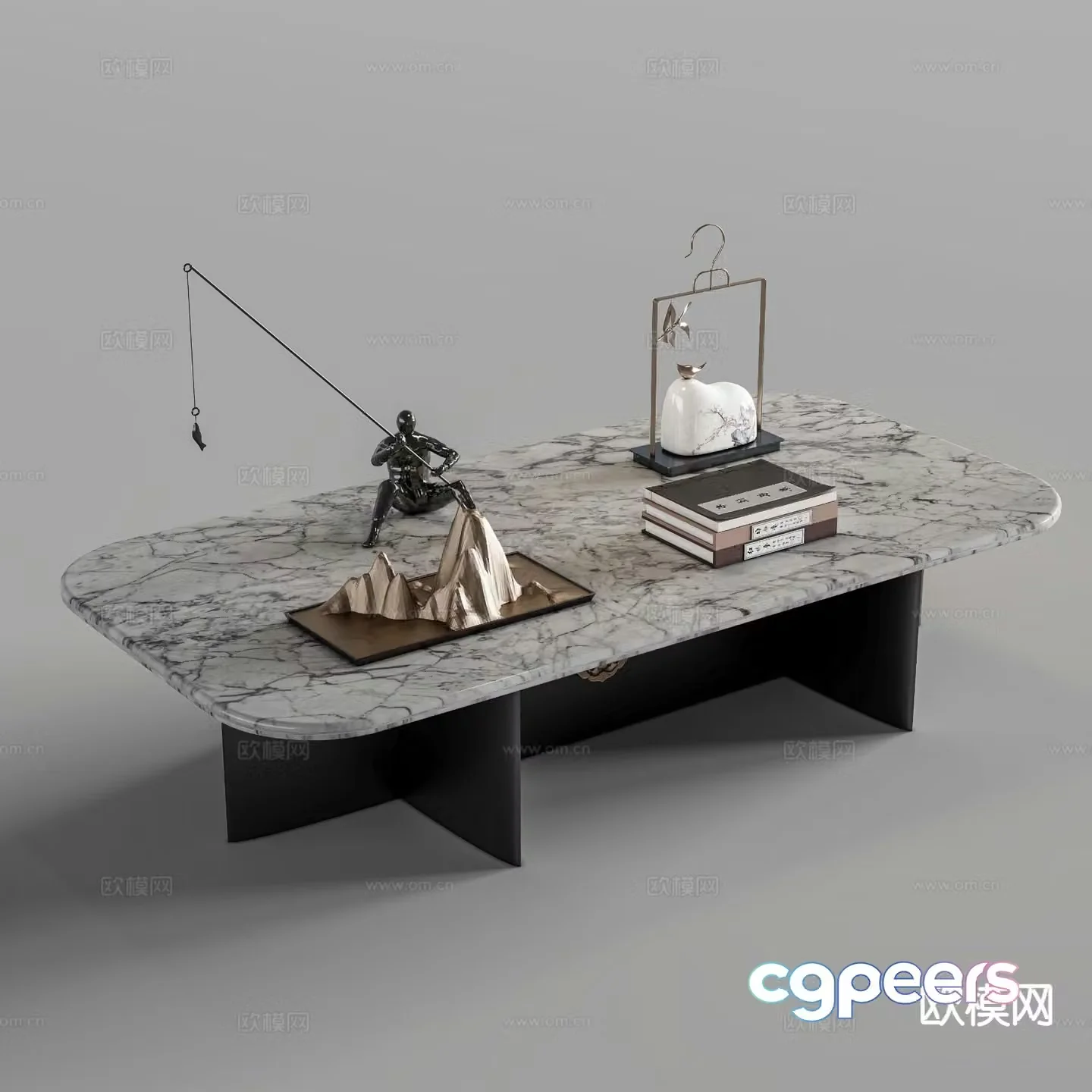 New Chinese coffee table 3d model