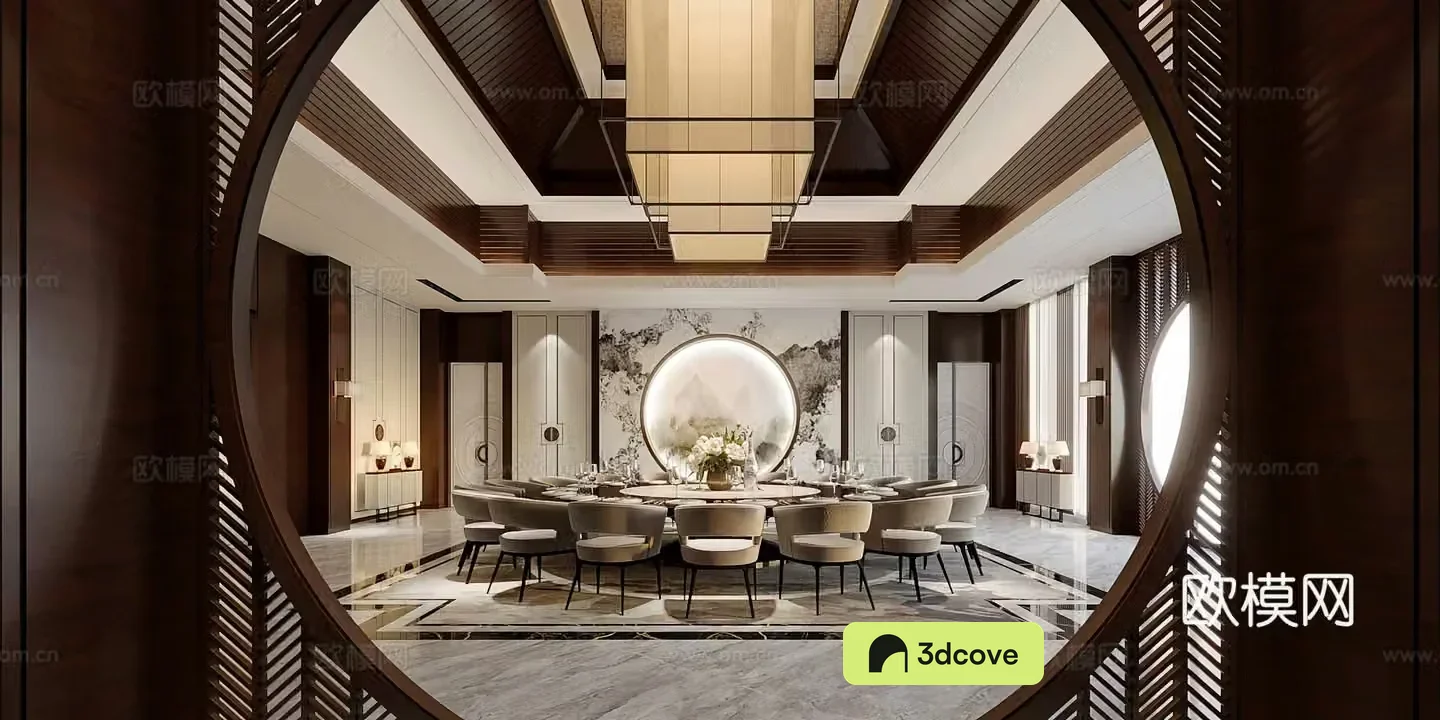 New Chinese-style large private room