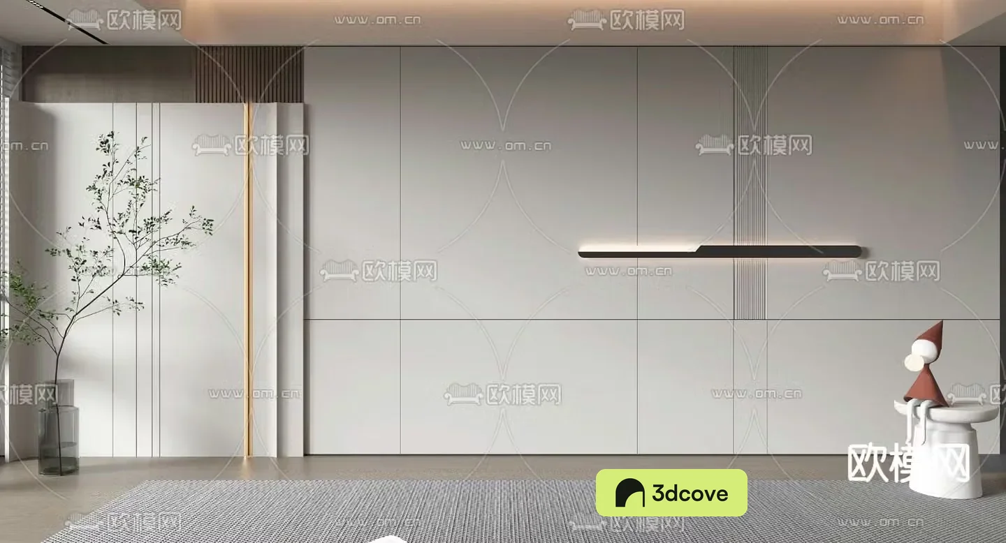 Background wall Living room background wall