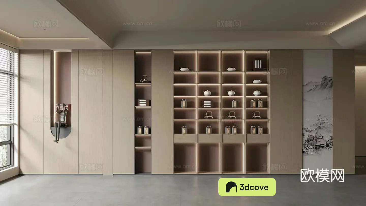 New Chinese tea room