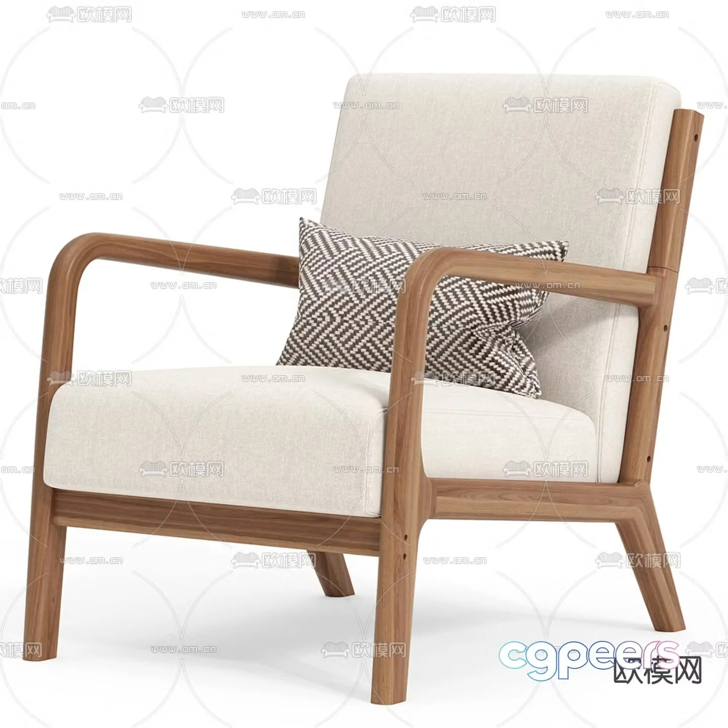 Sofa chair leisure chair 3d model