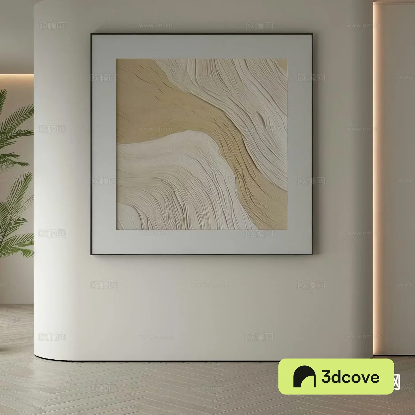 Modern art painting texture painting decorative painting