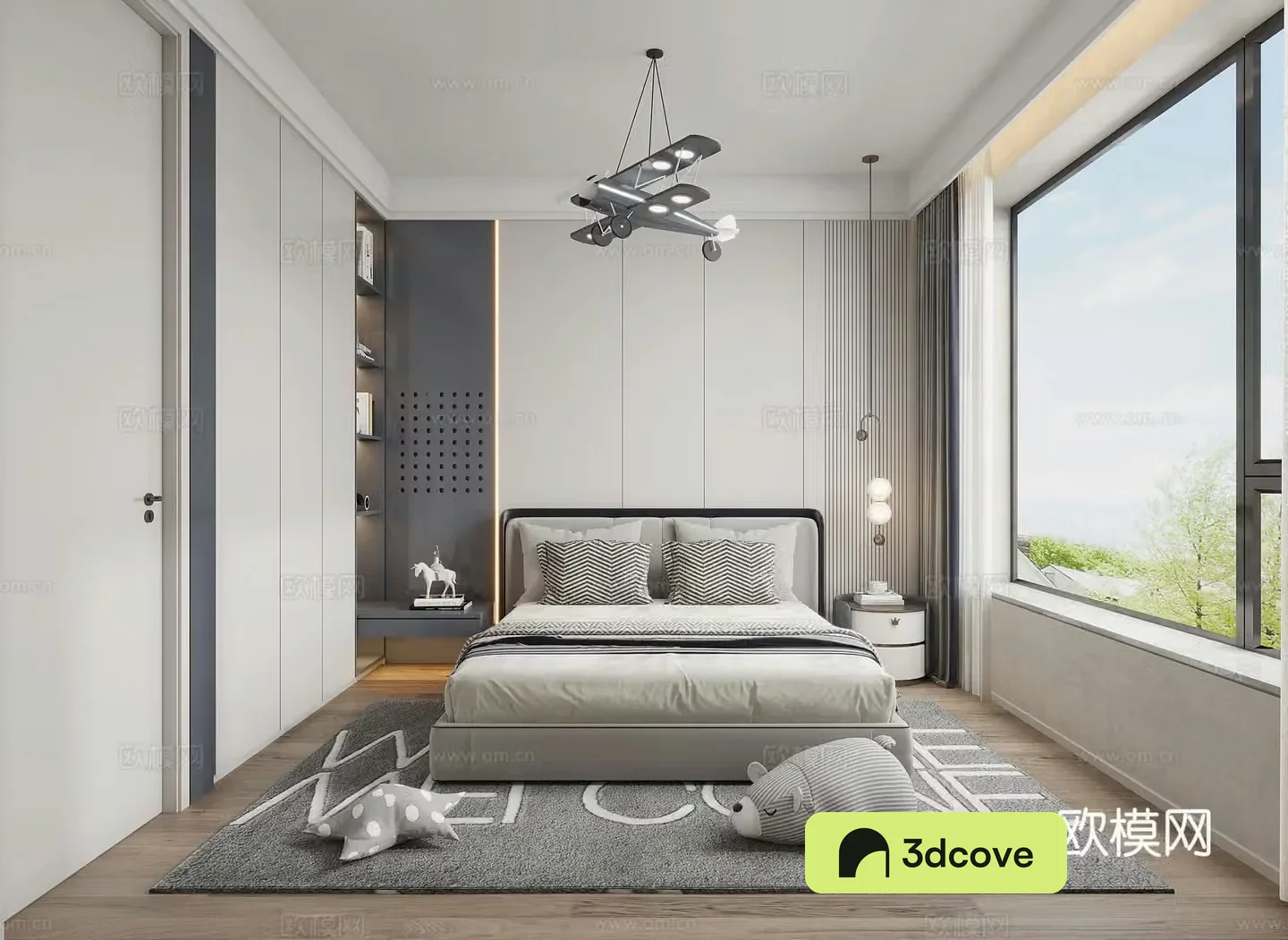 Modern children’s room