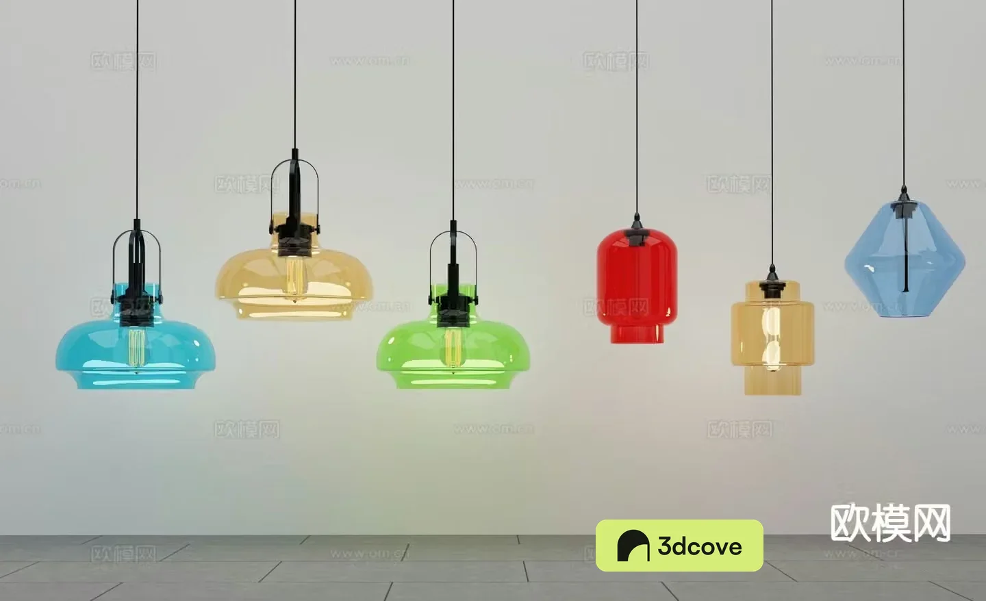 Modern chandelier