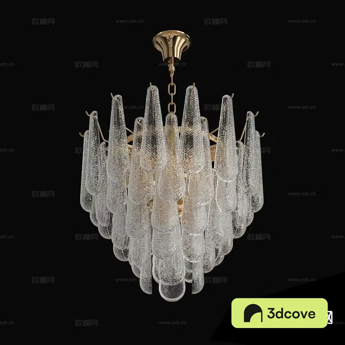 Light luxury chandelier crystal chandelier
