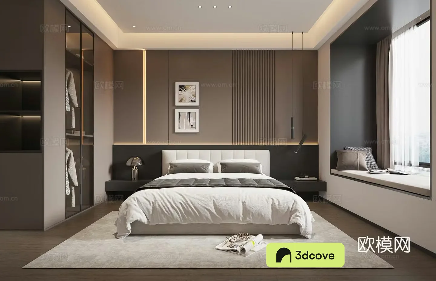 Modern Italian bedroom