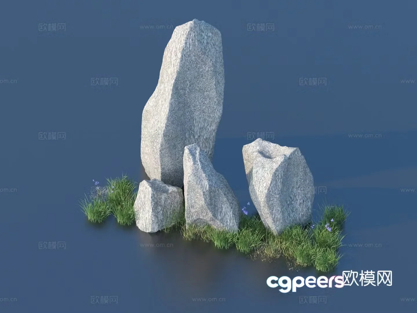 Stone Rock Stone Appreciation Strange Stone Strange Stone 3D Model