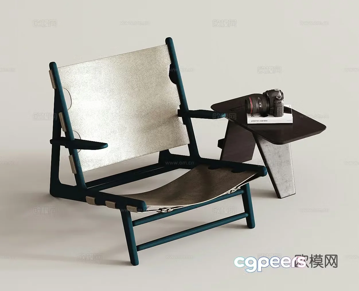 Modern casual chair 3D model