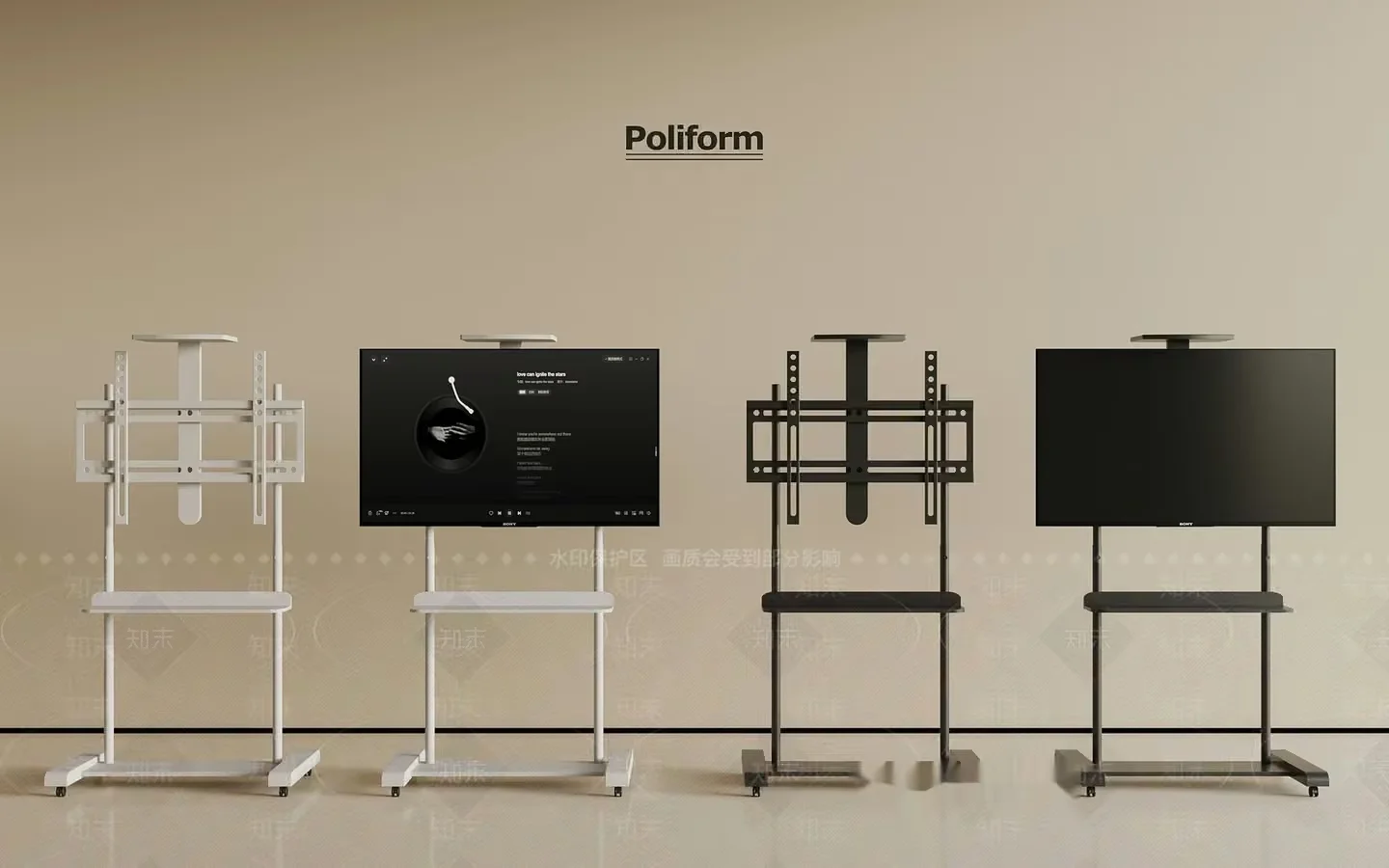 Modern Tv Stand 3D Model – 22546 – VRAY Render