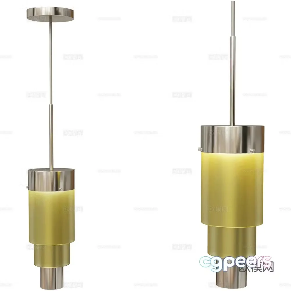 EBB & FLOW Chandelier 3d Model