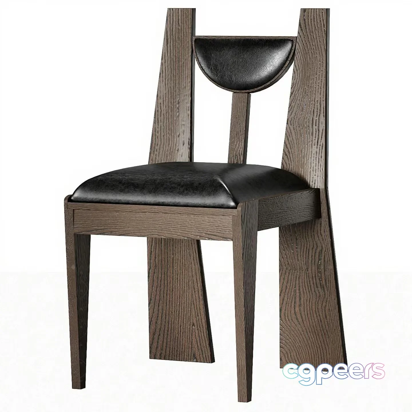 Wooden Dining Chair 3D Model – 6550 – VRAY Render