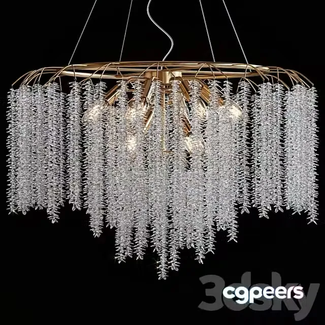 3ds Max Free – De Rossi Crystal Chandelier