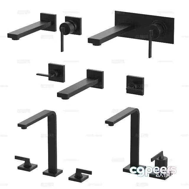 Modern faucet faucet 3d model