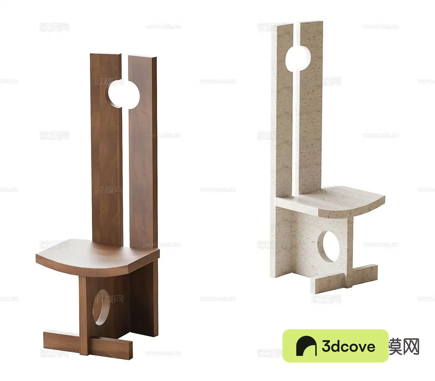 Medieval style chair dining chair