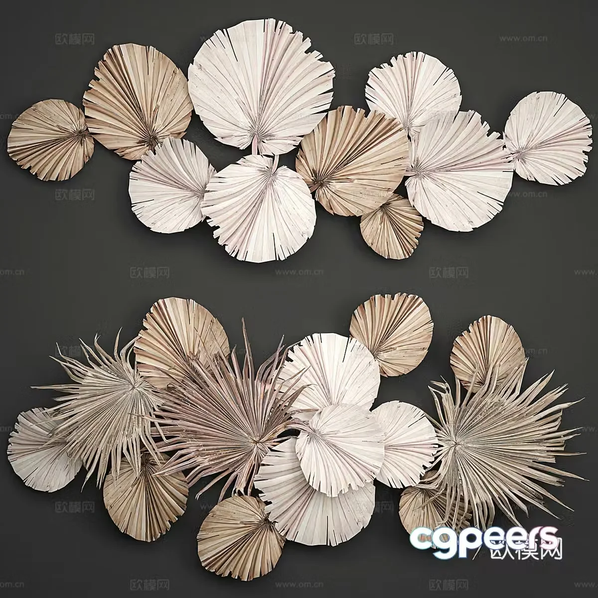 Abstract painting 3d model