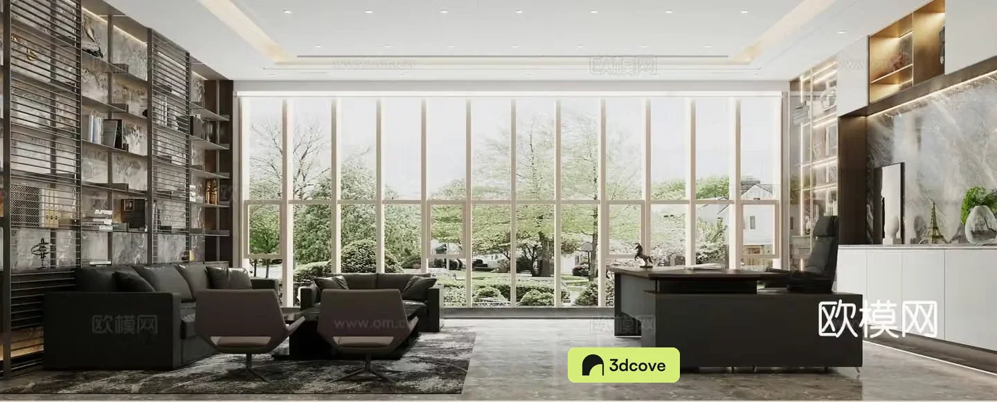 Modern manager office