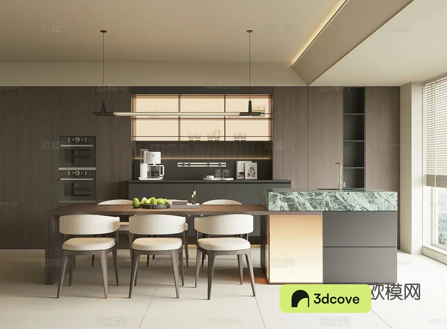 Modern home restaurant