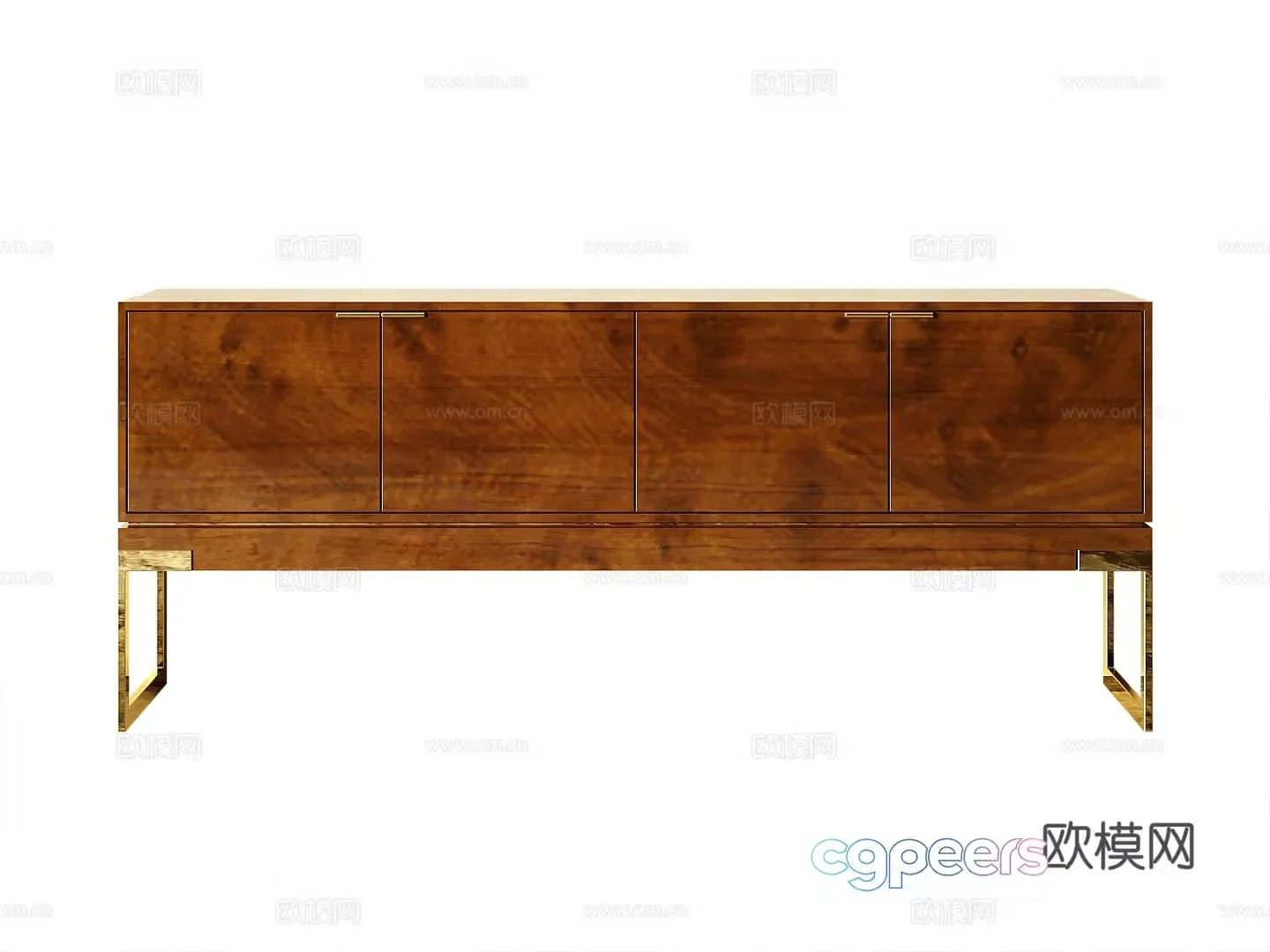 Modern sideboard 3D model