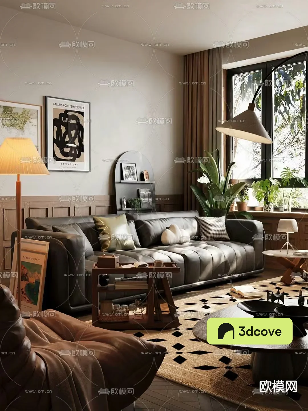 Medieval style sofa double sofa