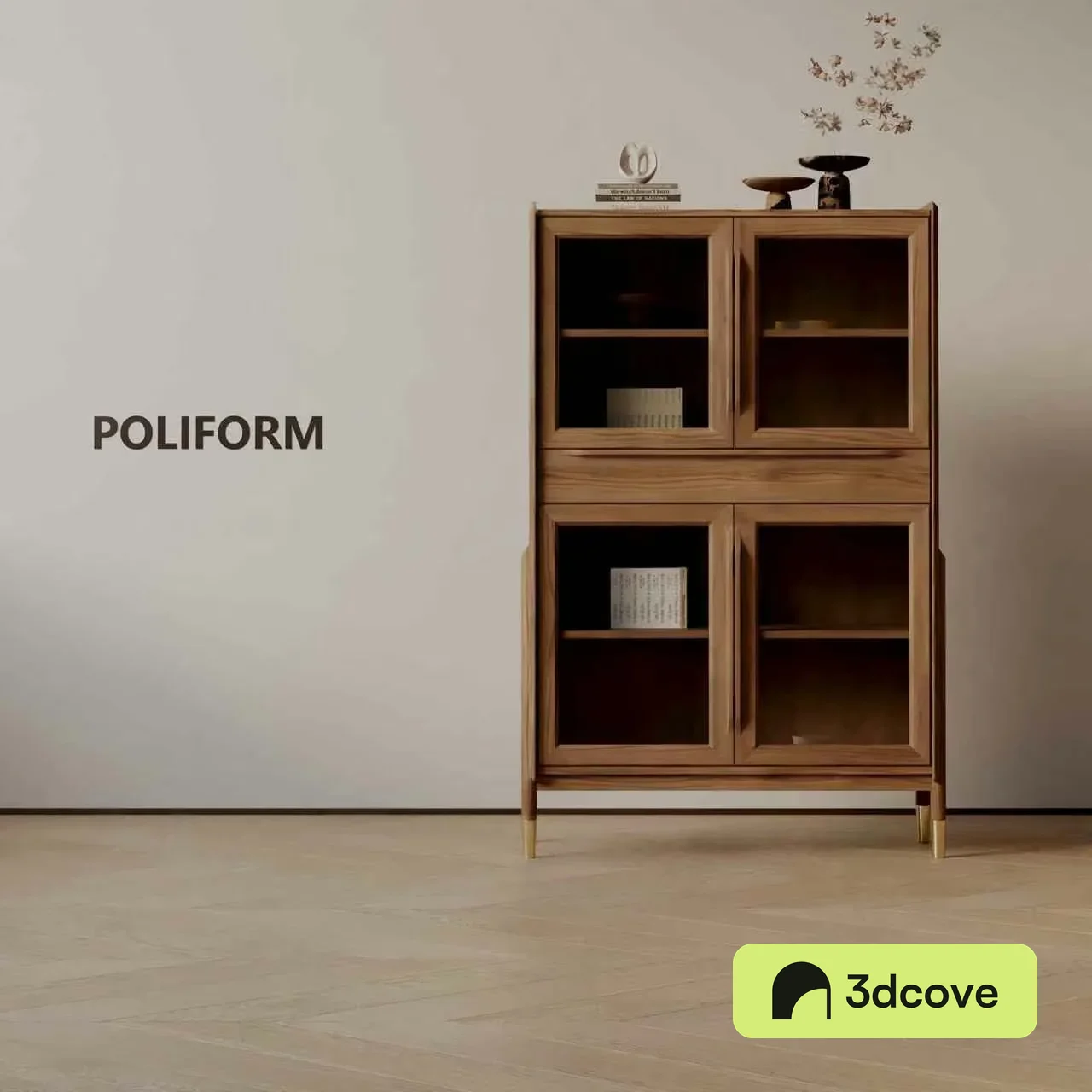 A Wooden Cabinet