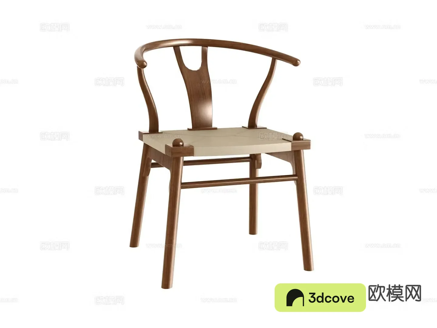 New Chinese style chair wooden chair leisure chair