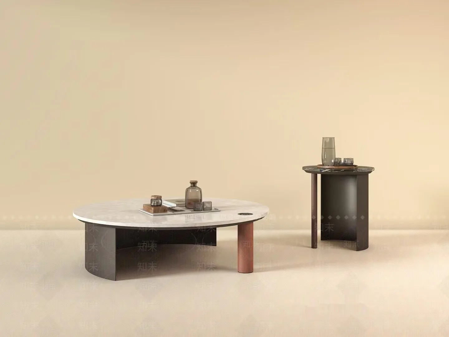 Modern Coffee Table 3D Model – 8405 – VRAY Render