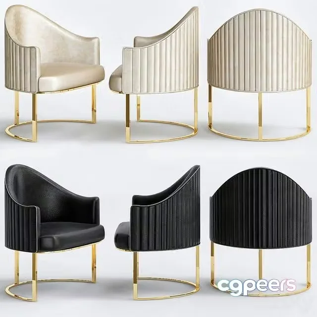 3ds Max Free – Isabel Dining Armchair