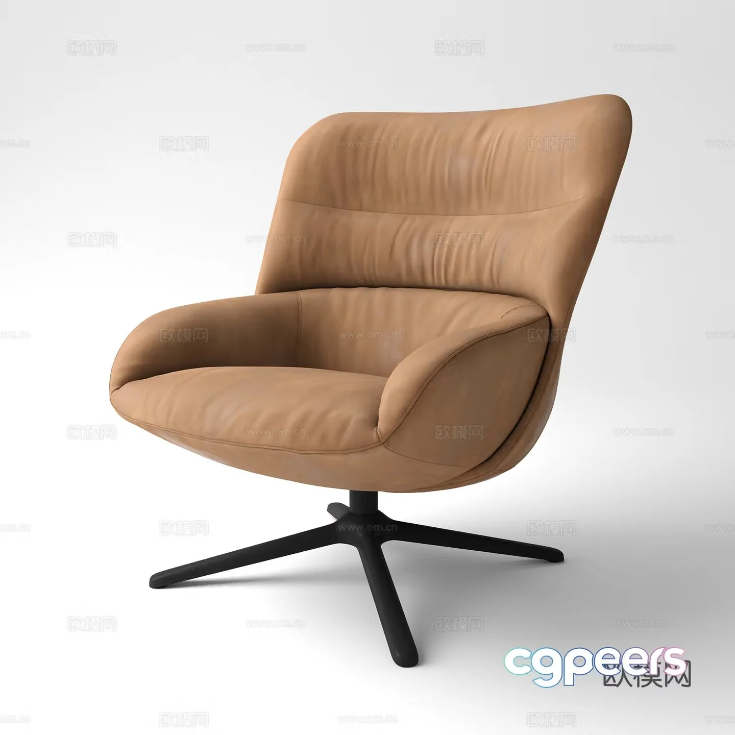 Modern Italian armchair 3d model