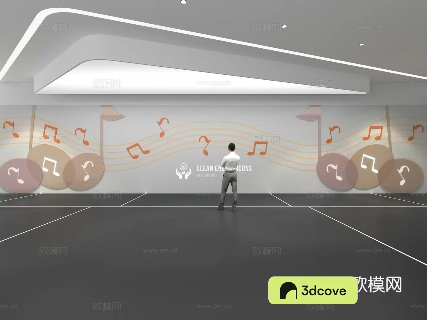 Cultural wall Music culture wall Education Theme wall Exhibition hall Campus culture Corridor