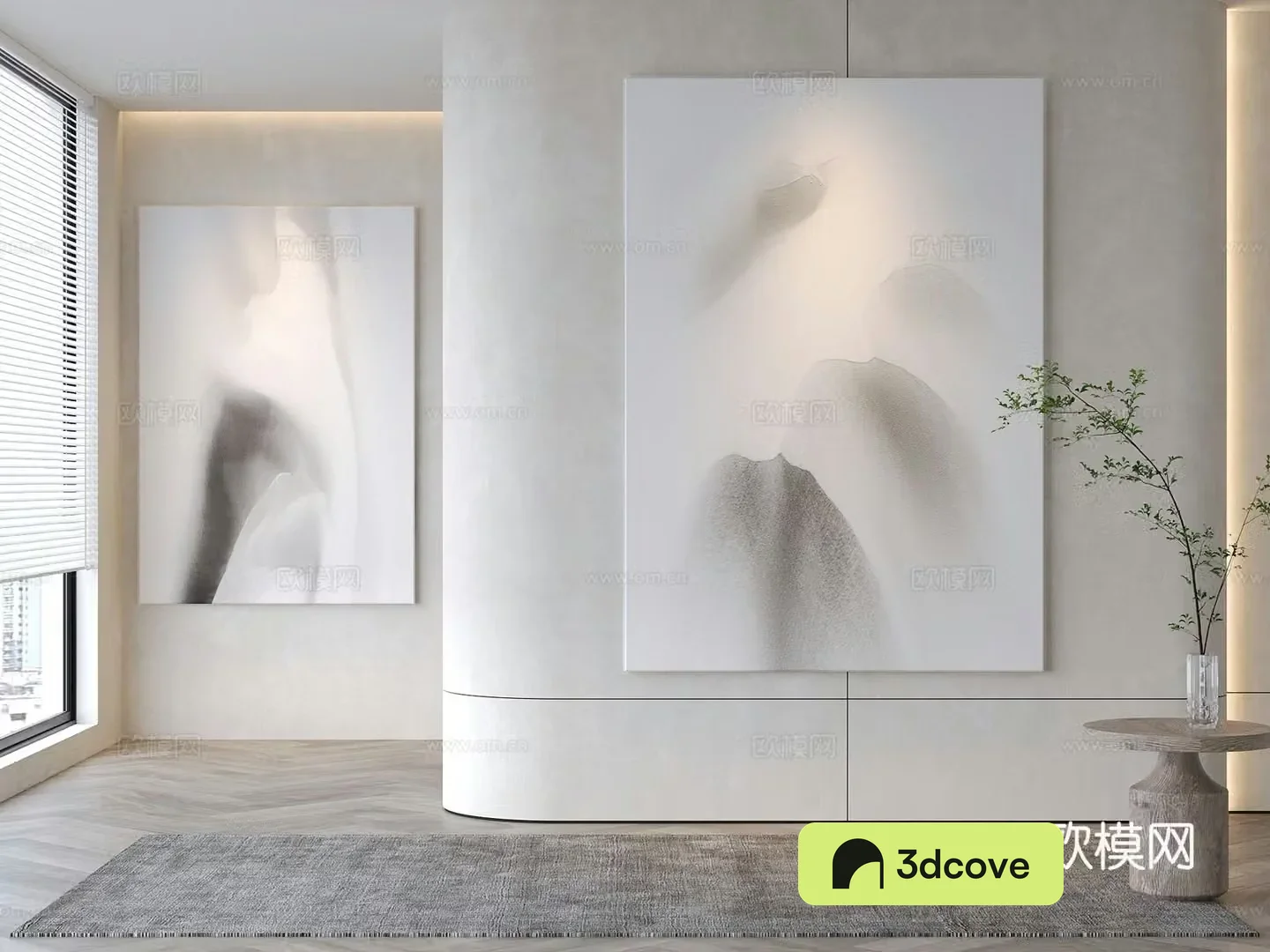 Modern decorative painting Texture painting Abstract painting