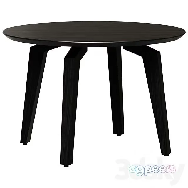 3ds Max Free – Dining Table Oscar Round