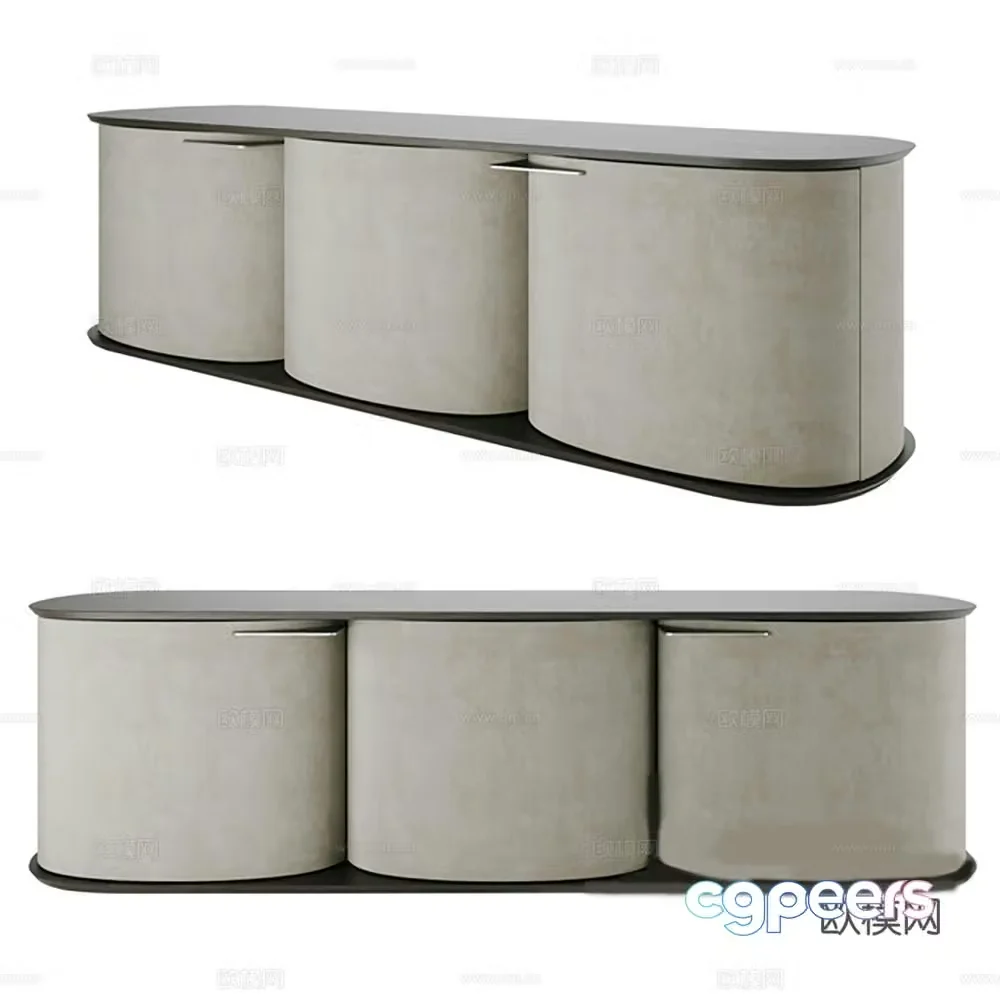 Cabinet TV Cabinet Low Cabinet Finished Cabinet 3D Model