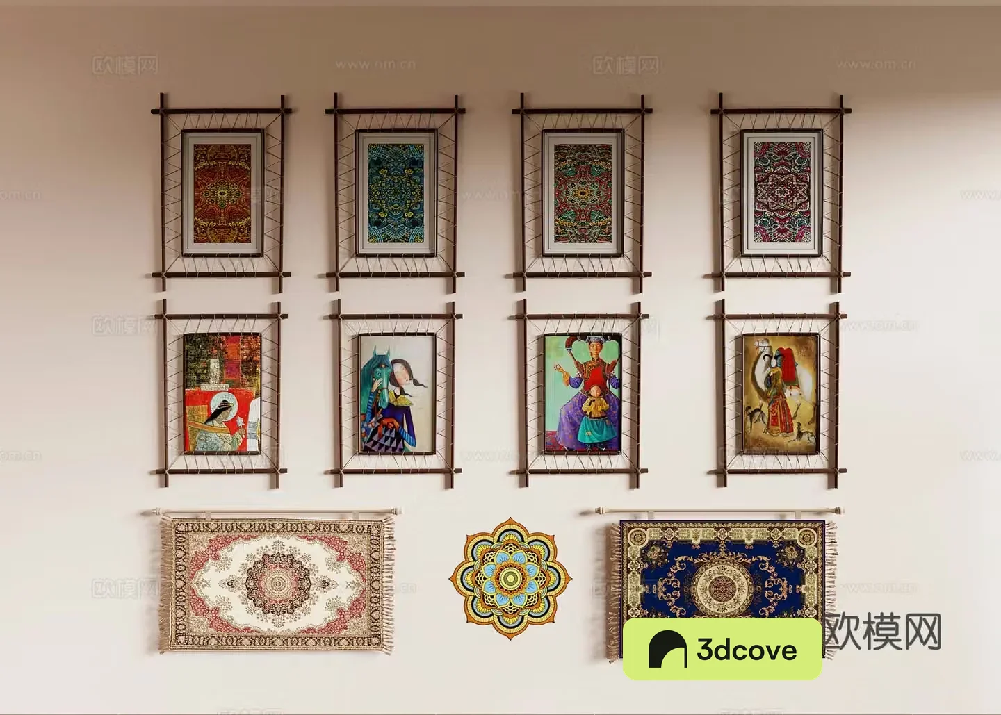 hanging painting