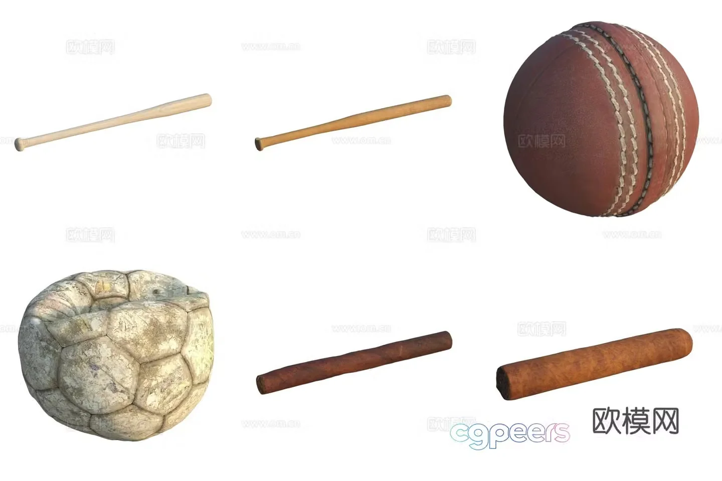 Children’s toys play entertainment facilities baseball baseball soccer 3d model