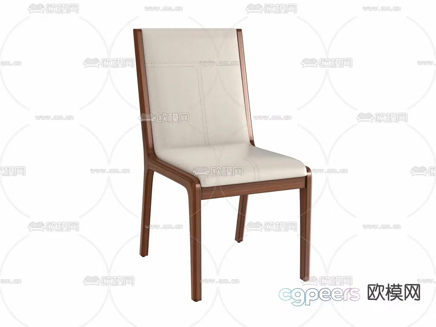 Modern chair Dining chair 3d model