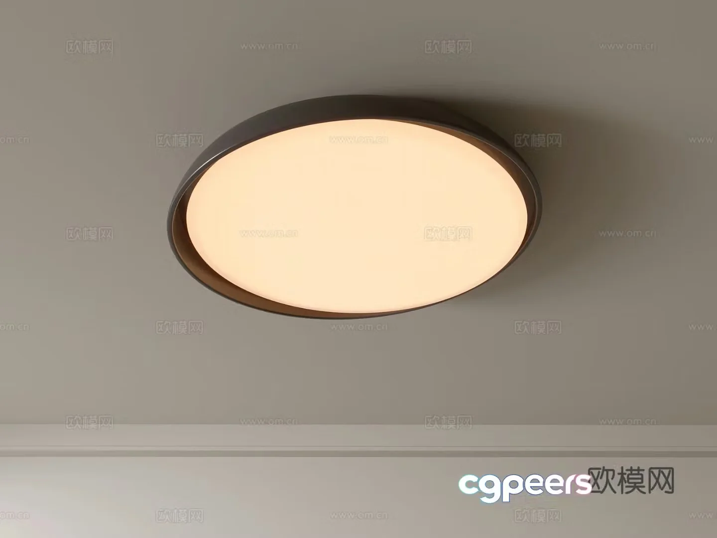 Modern ceiling lamp Geometric ceiling lamp Bedroom lamp Artistic shaped lamp Fashion living room lamp 3D model