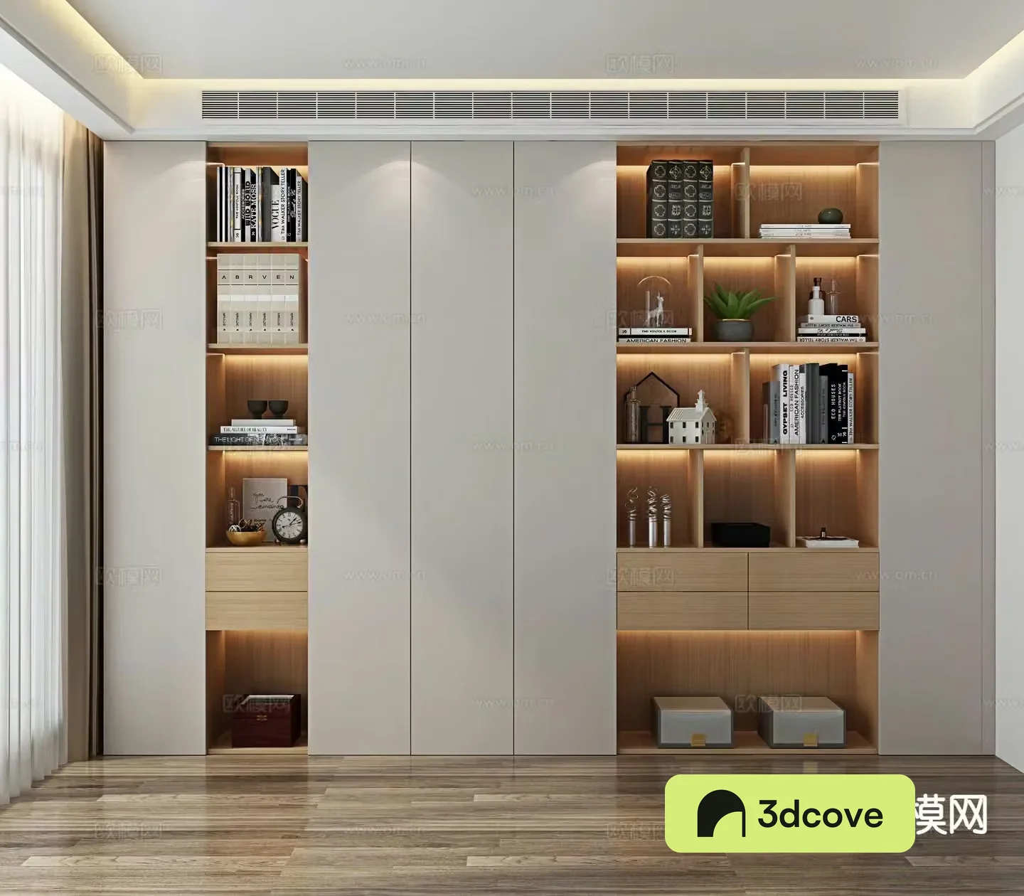 Modern bookcase