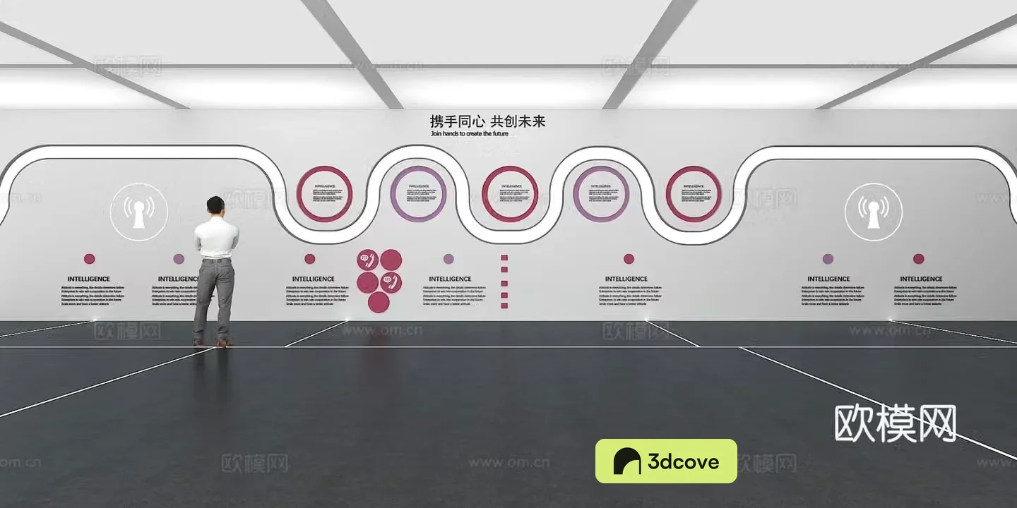 Cultural wall Corporate culture wall Display wall Classroom Exhibition hall Campus culture Corridor