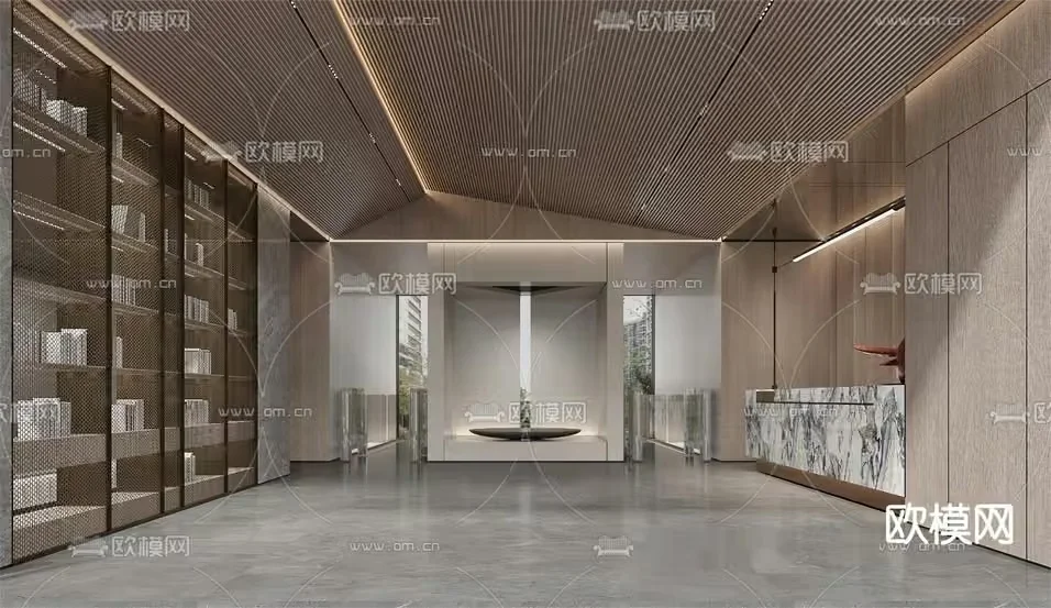 Modern Office Space 3D Model – 20020 – CORONA Render