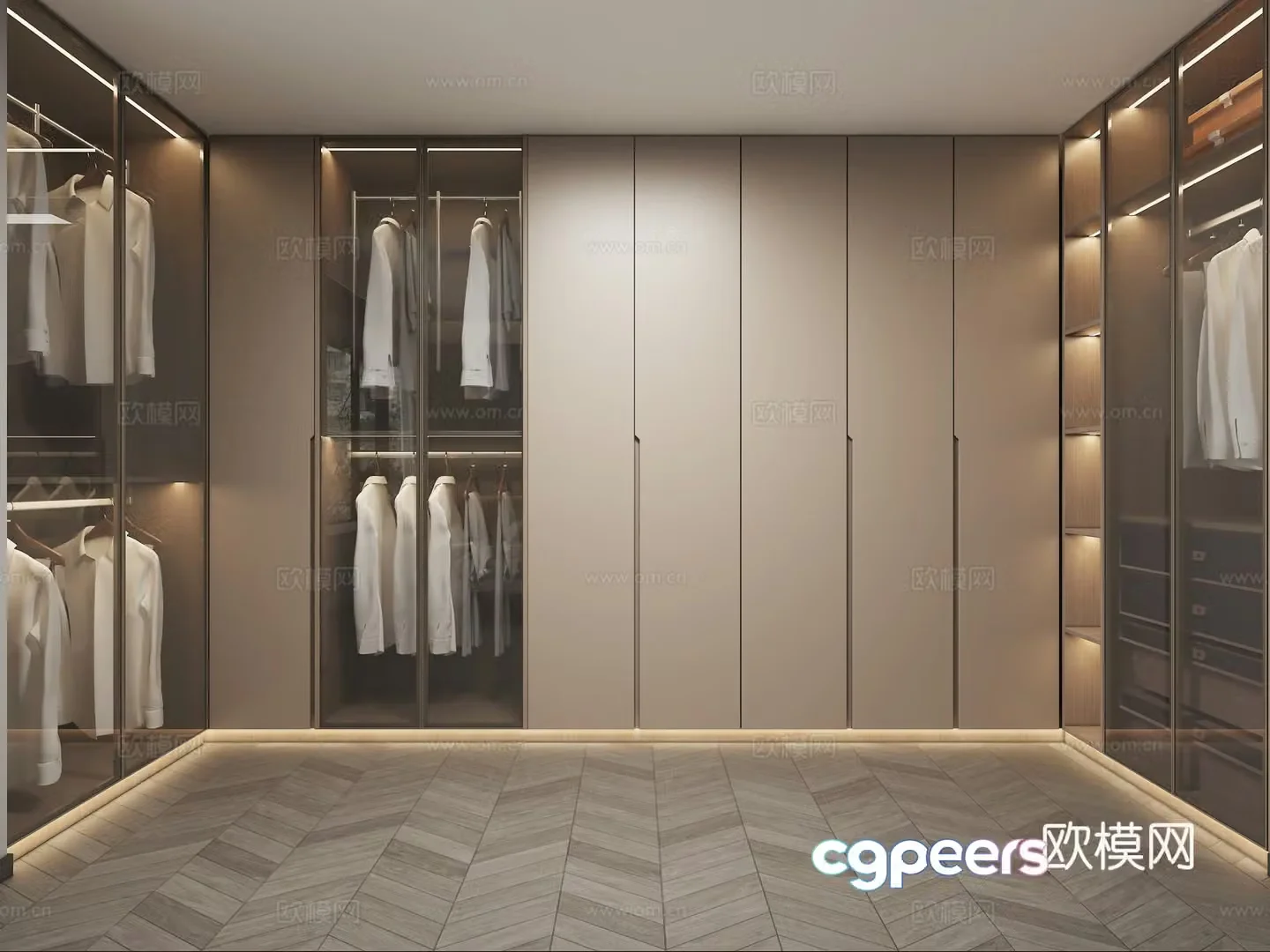 Cloakroom 3d model