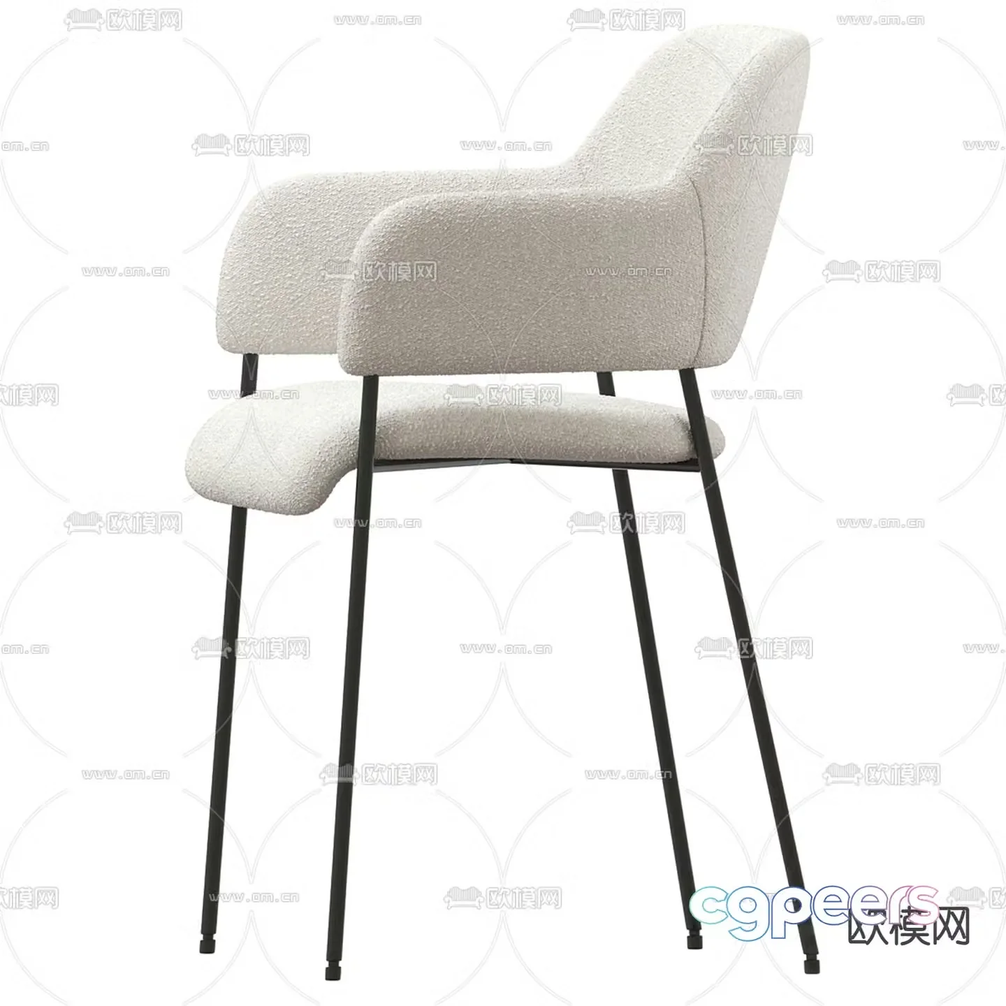Bergenson Bjorn Wendy Chair 3D Model