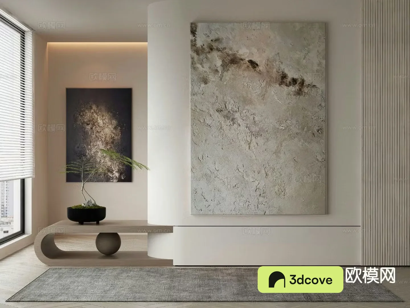 Modern decorative painting texture painting